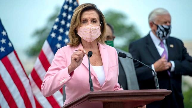 Pelosi Evaluates Possible Effects of Trump's Diagnosis
