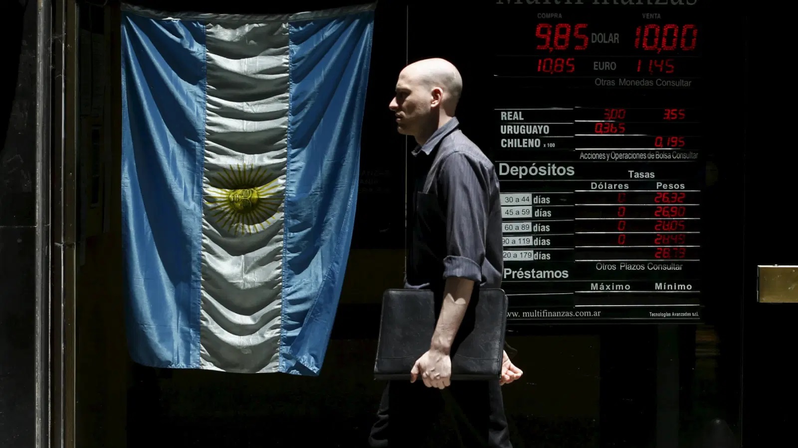 Argentina's Net Foreign Exchange Reserves Are Already Almost Zero