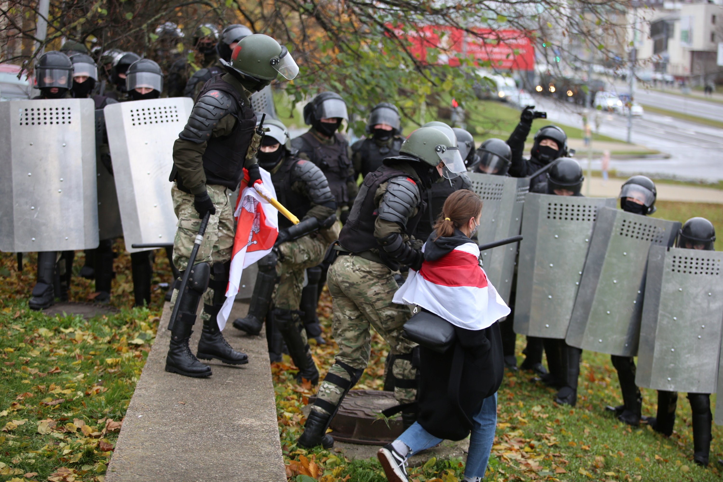 Law Enforcement In Belarus Dispersed Protests, 680 Detainees