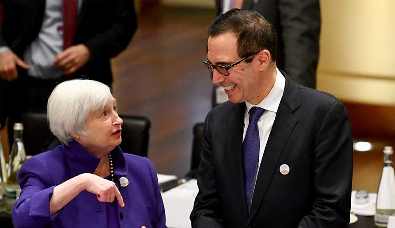 Mnuchin complicates Yellen's Job
