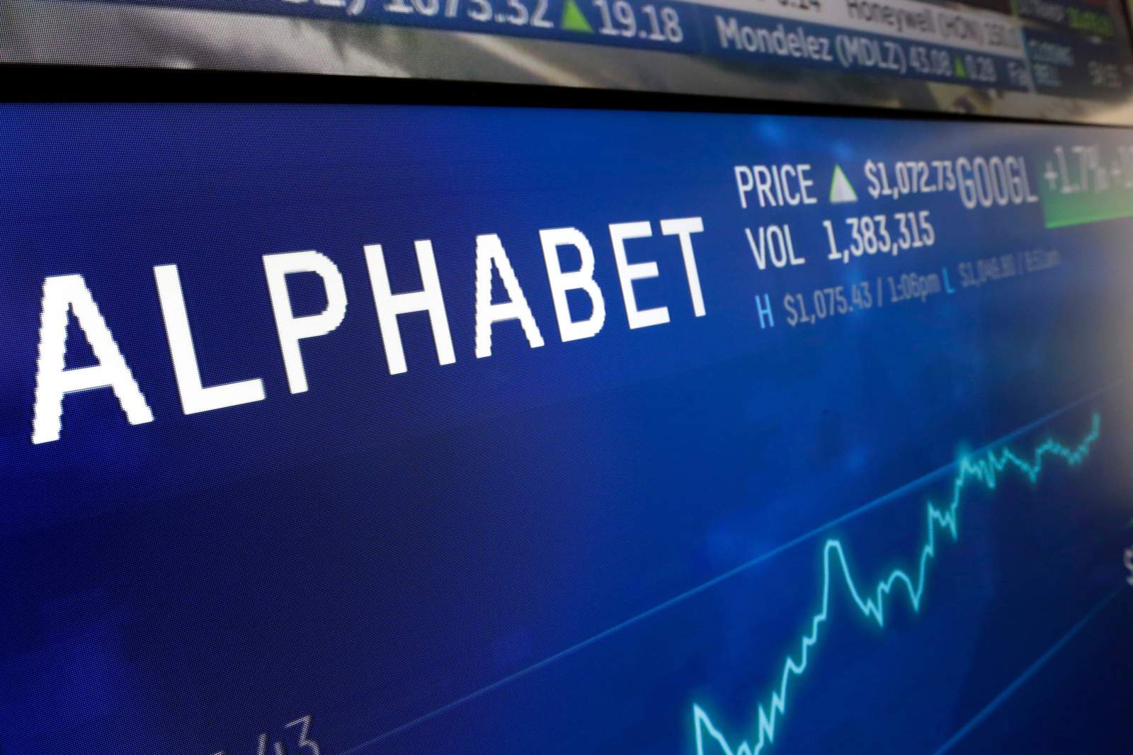 Geçen yıl, Alphabet'in gelirleri dijital reklamcılığa dayanıyordu