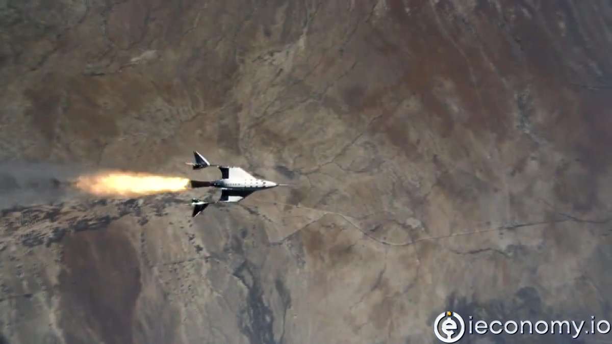 Virgin Galactic has completed a manned space test flight