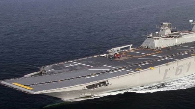 Türkiye'nin ilk uçak gemisi! İşte 'TCG Anadolu'nun özellikleri