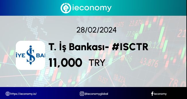 28-02-2024 Türkiye İş Bankası A.Ş. (ISCTR) Hisse Senedi Analiz Ve İncelemesi.